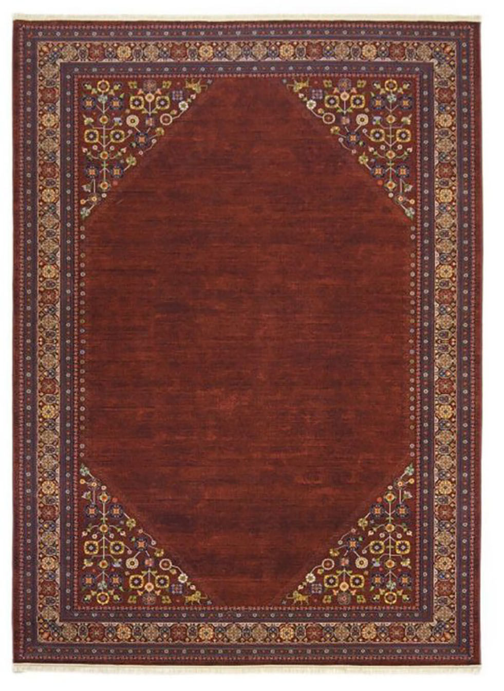 فرش ماشینی طرح لچک