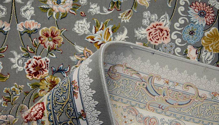 فرش گل برجسته