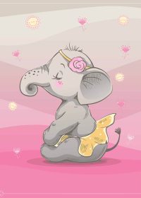 فرش ماشینی طرح کارتونی