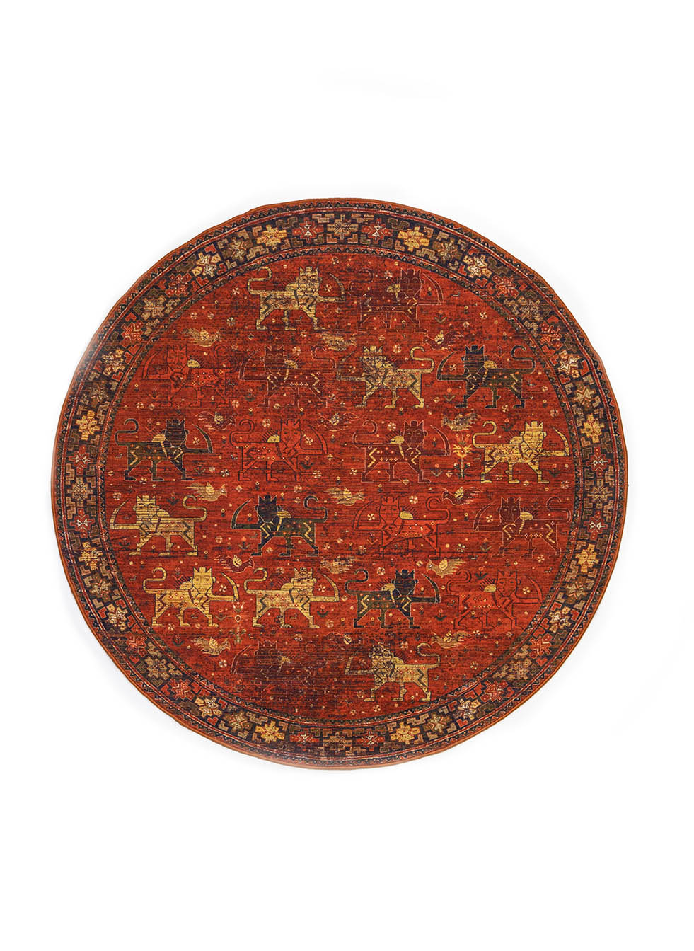 قالیچه گرد 600104_4 قالیچه گرد