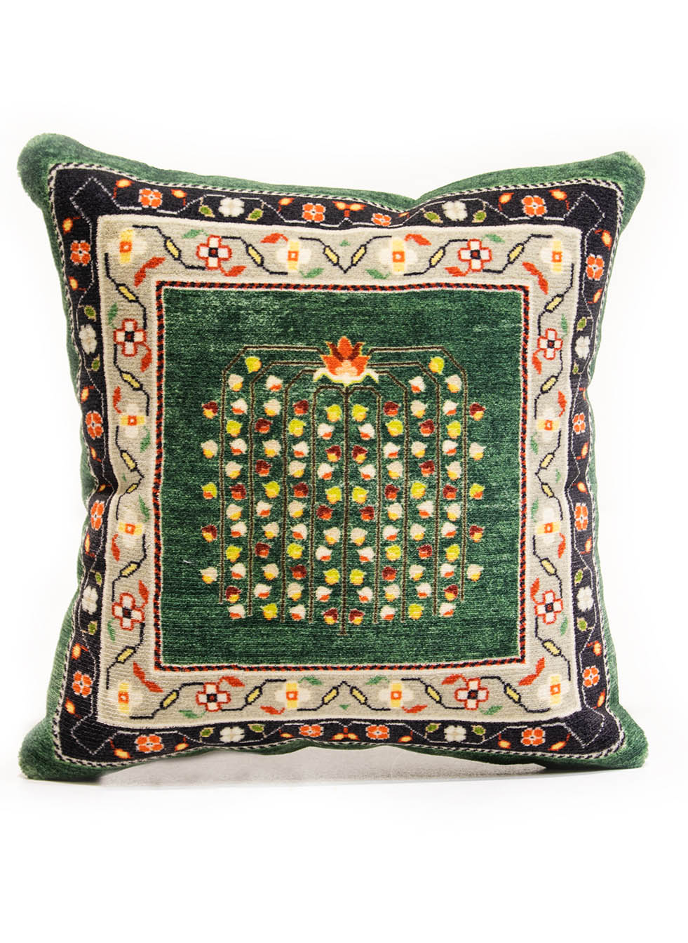 کوسن طرح گل کد 600166 کوسن طرح گل